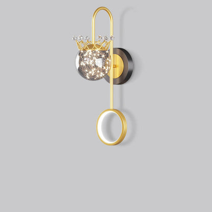 Creative Iron Aluminum Balls LED Wall Sconce Lamp