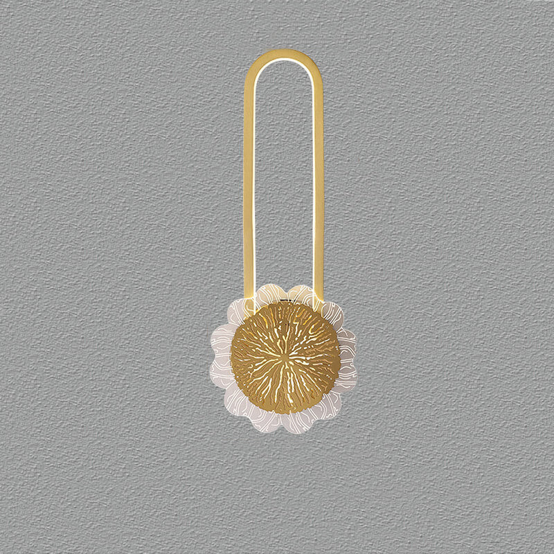 Full Copper Minimalist Ring Design LED Wall Sconce Lamp