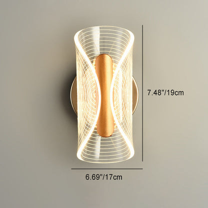 Luxury Hardware Acrylic Butterfly LED Wall Sconce Lamp