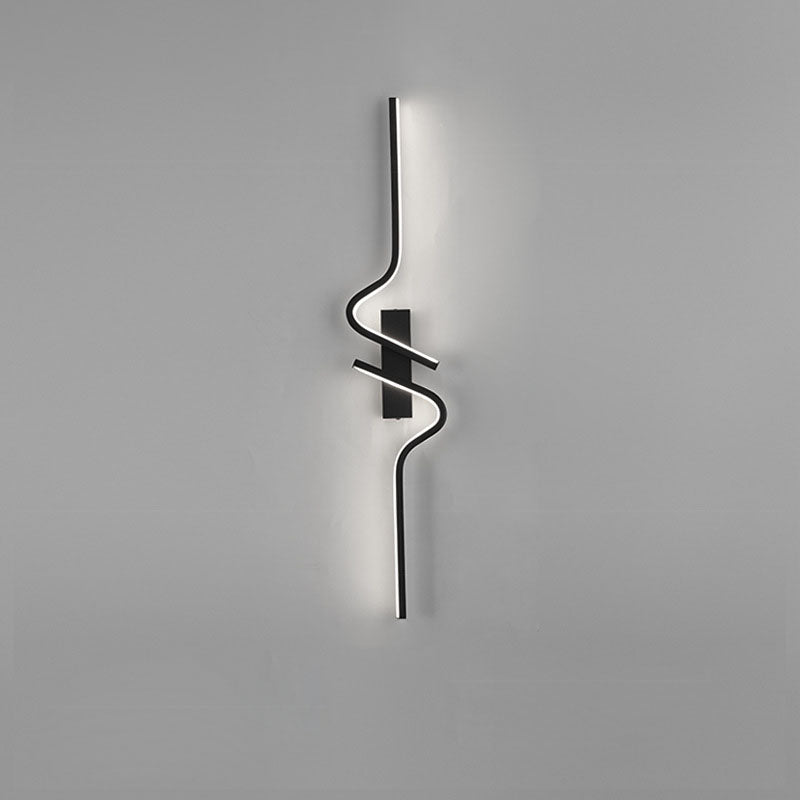 Creative Strip Aluminum Silicon Gel LED Wall Sconce Lamp