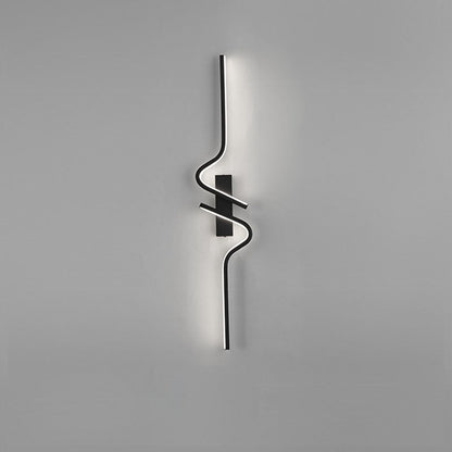 Creative Strip Aluminum Silicon Gel LED Wall Sconce Lamp
