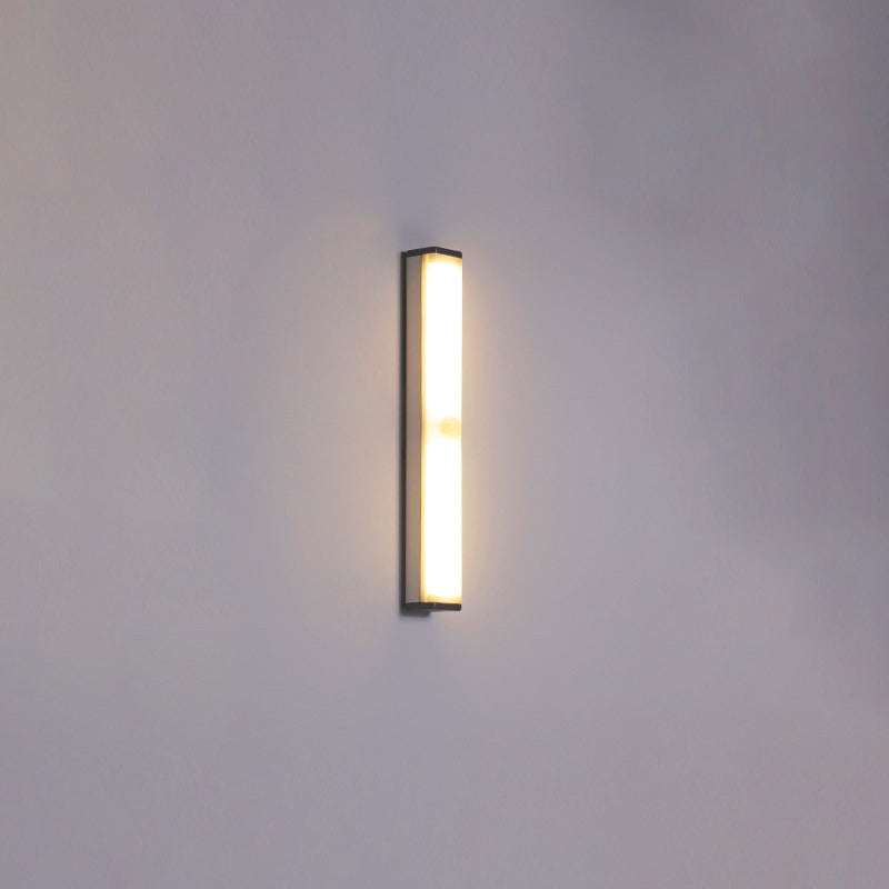 Simplicity Cylinder Aluminum Acrylic LED Wall Sconce Lamp