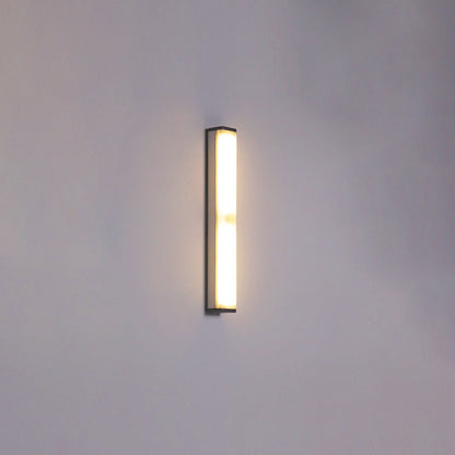 Simplicity Cylinder Aluminum Acrylic LED Wall Sconce Lamp