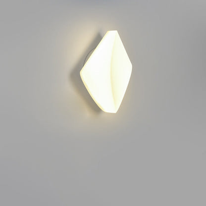 Creative PE Geometric Shade Hardware LED Wall Sconce Lamp