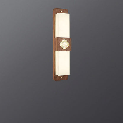 Chinese Acrylic Rectangular Cloud LED Wall Sconce Lamp