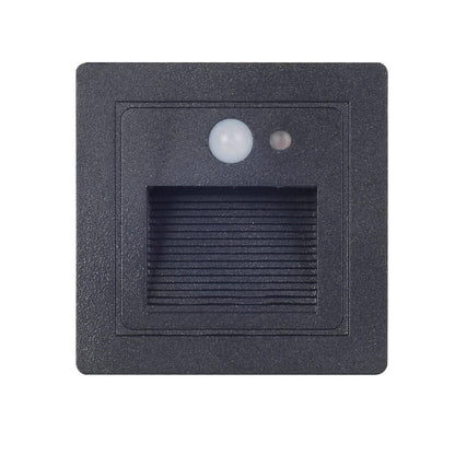 Iron Glass Step Light LED Flush Mount Wall Sconce Lamp