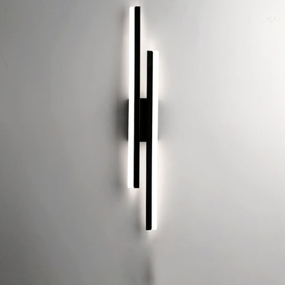 Modern Minimalist Lines Iron Acrylic LED Wall Sconce Lamp