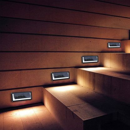 Solar Explosion-proof Voice Control Step Wall Sconce Lamp
