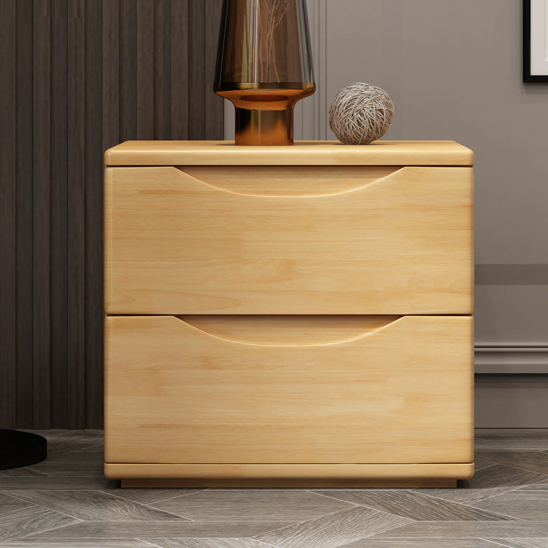 Japanese Wood Nightstand
