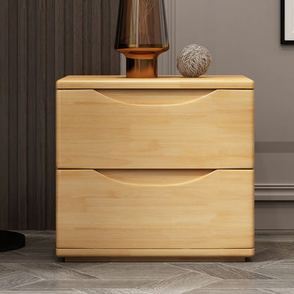Japanese Wood Nightstand