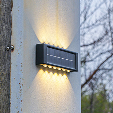 Simplicity Rectangular ABS PVC LED Wall Sconce Lamp