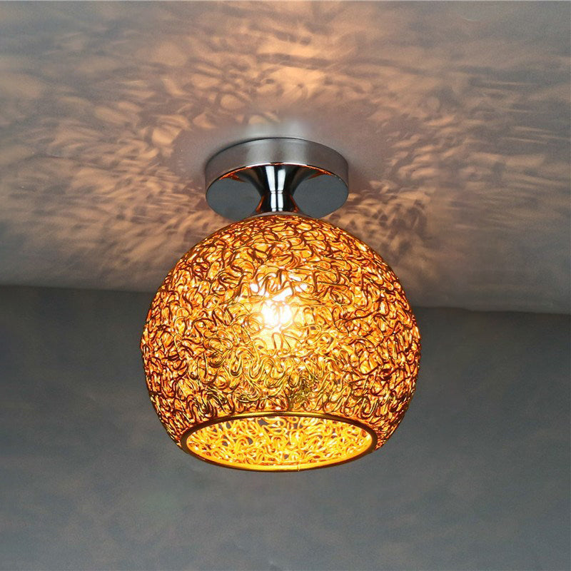 Contemporary Ball Ceiling Light