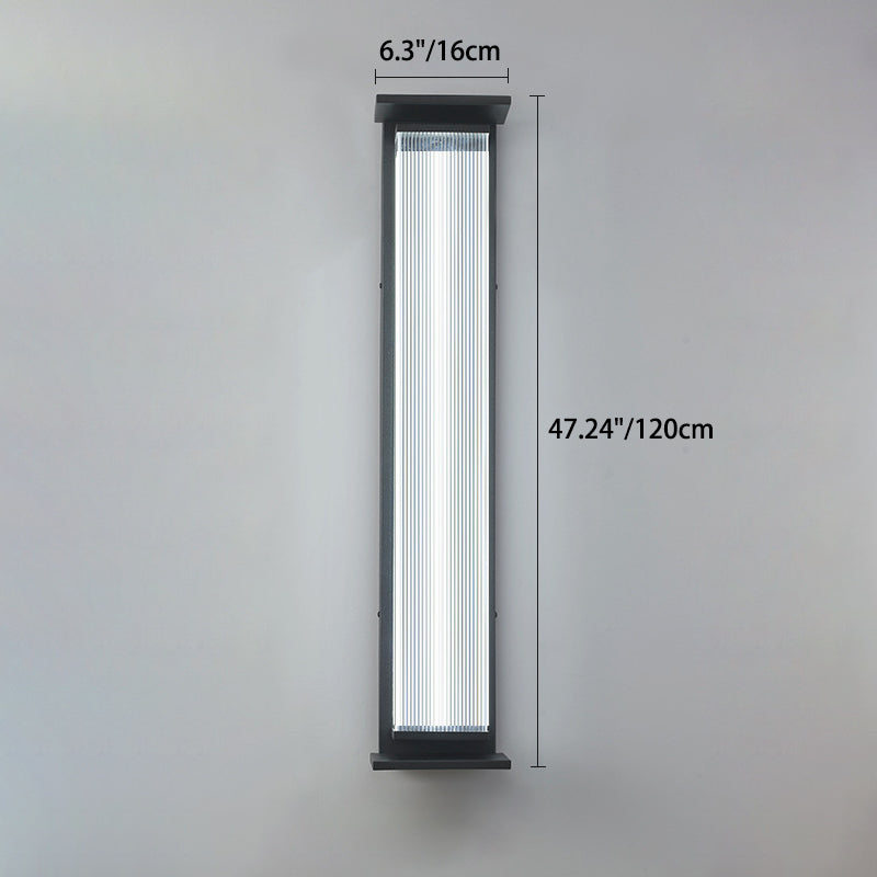 Waterproof Stainless Steel Acrylic LED Wall Sconce Lamp