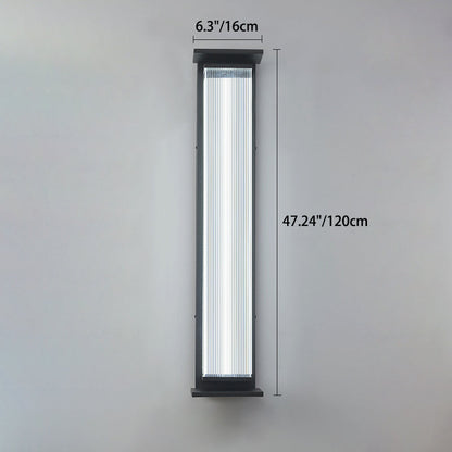 Waterproof Stainless Steel Acrylic LED Wall Sconce Lamp