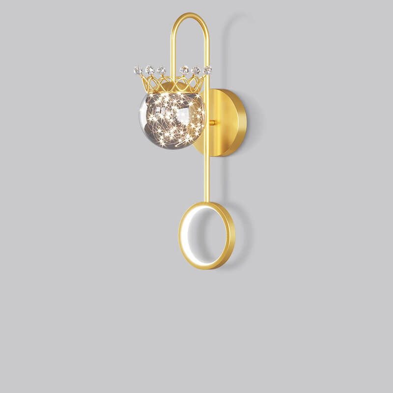 Creative Iron Aluminum Balls LED Wall Sconce Lamp