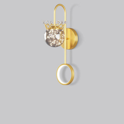 Creative Iron Aluminum Balls LED Wall Sconce Lamp