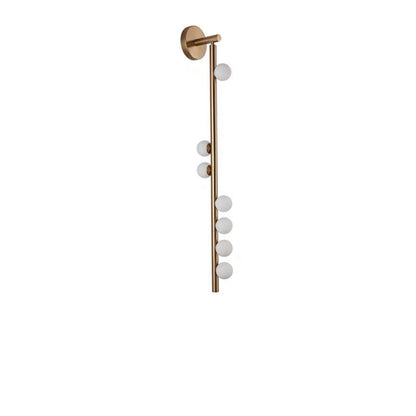 Simplicity Iron Glass Ball 3/5/7-Light Wall Sconce Lamp