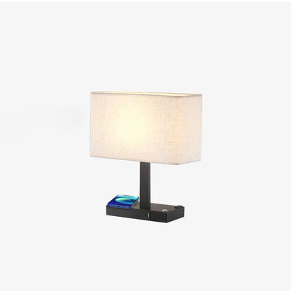 Modern Rectangular Iron Table Lamp