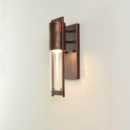 Industrial Antique Design 1-Light Outdoor Wall Sconce Lamp