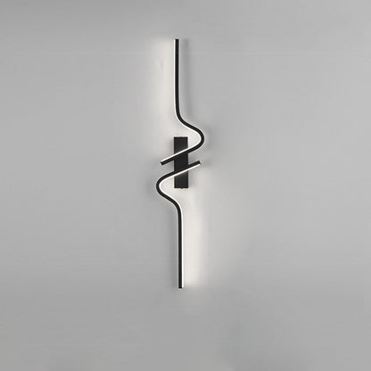 Creative Strip Aluminum Silicon Gel LED Wall Sconce Lamp