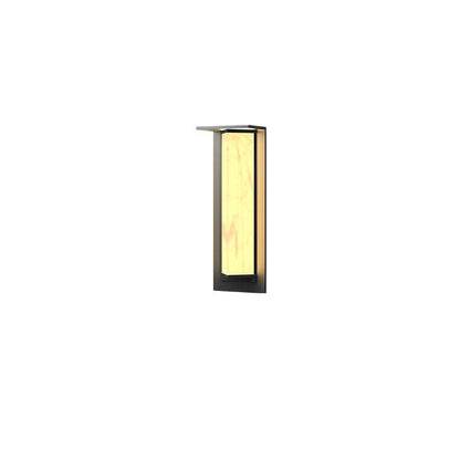 Simplicity PC Triangular Prism LED Outdoor Wall Sconce Lamp