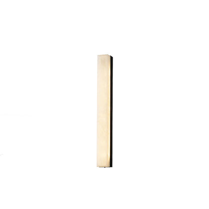 Modern Minimalist Strip Copper Marble LED Wall Sconce Lamp