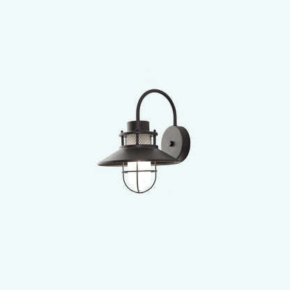 Outdoor Iron Body 1-Light Outdoor Wall Sconce Lamp