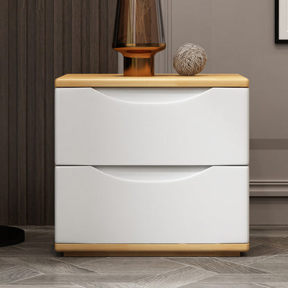 Japanese Wood Nightstand