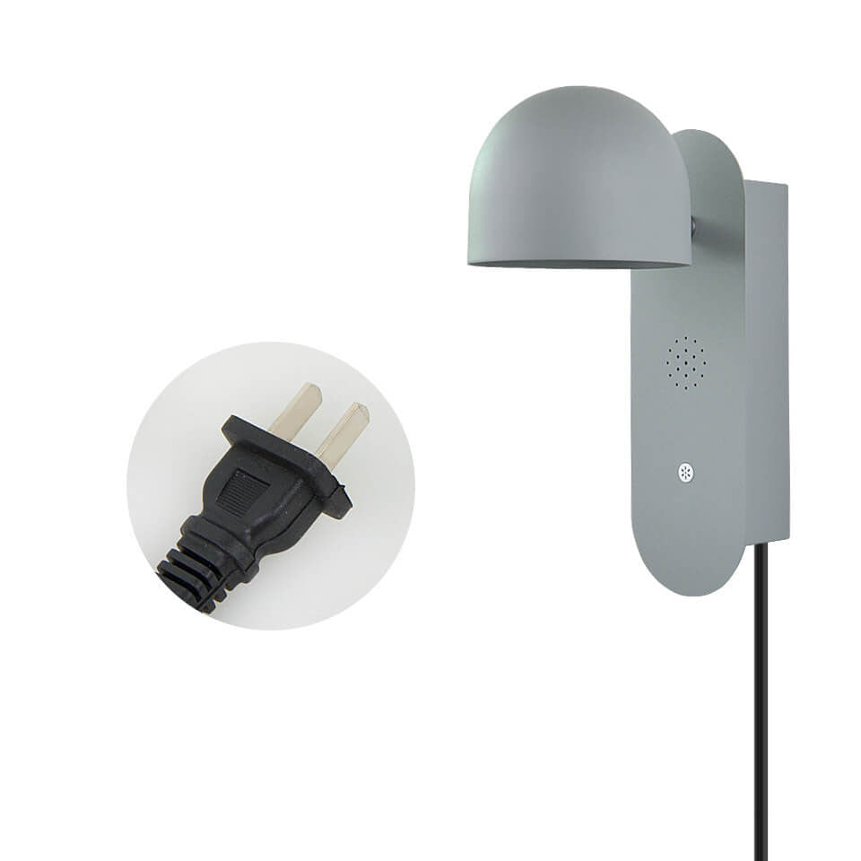 Solid Round Head Voice Control Acrylic LED Wall Sconce Lamp