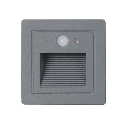 Iron Glass Step Light LED Flush Mount Wall Sconce Lamp