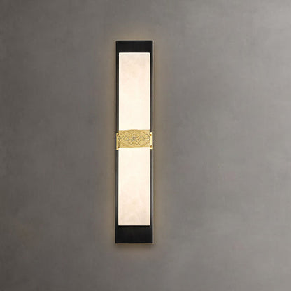 Chinese Strip Chinese Knot Cymbidium LED Wall Sconce Lamp