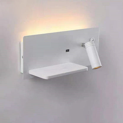 Rectangular LED Rotatable Spotlight Wall Sconce Lamp