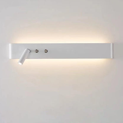 Minimalist Rectangular Aluminum Iron LED Wall Sconce Lamp