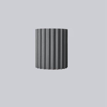 Half Vertical Stripe Resin 2-Light Wall Sconce Lamp