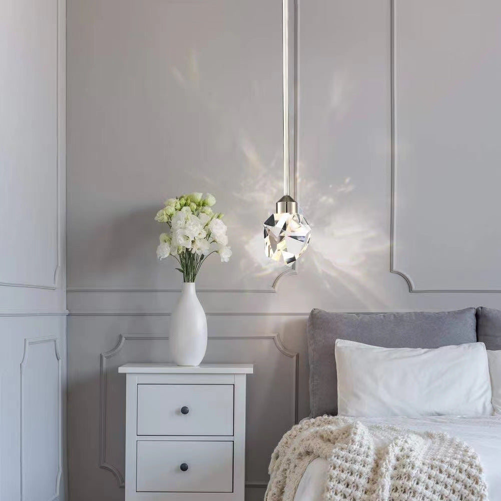 Modern Crystal Iron Pendant Light