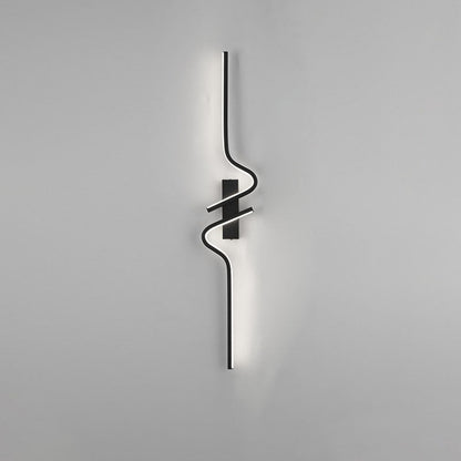Creative Strip Aluminum Silicon Gel LED Wall Sconce Lamp