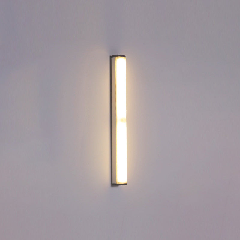 Simplicity Cylinder Aluminum Acrylic LED Wall Sconce Lamp