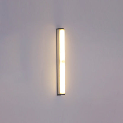 Simplicity Cylinder Aluminum Acrylic LED Wall Sconce Lamp