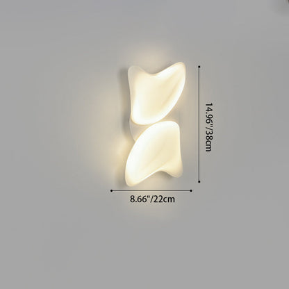 Creative PE Geometric Shade Hardware LED Wall Sconce Lamp