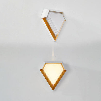 Acrylic Shape LED Outdoor Waterproof Wall Sconce Lamp