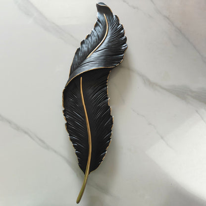 Resin Peacock Feather LED Waterproof Wall Sconce Lamp