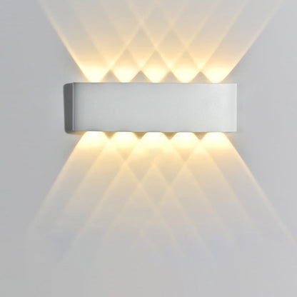 Waterproof Aluminium Iron Acrylic LED Wall Sconce Lamp