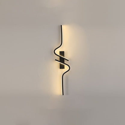 Creative Strip Aluminum Silicon Gel LED Wall Sconce Lamp