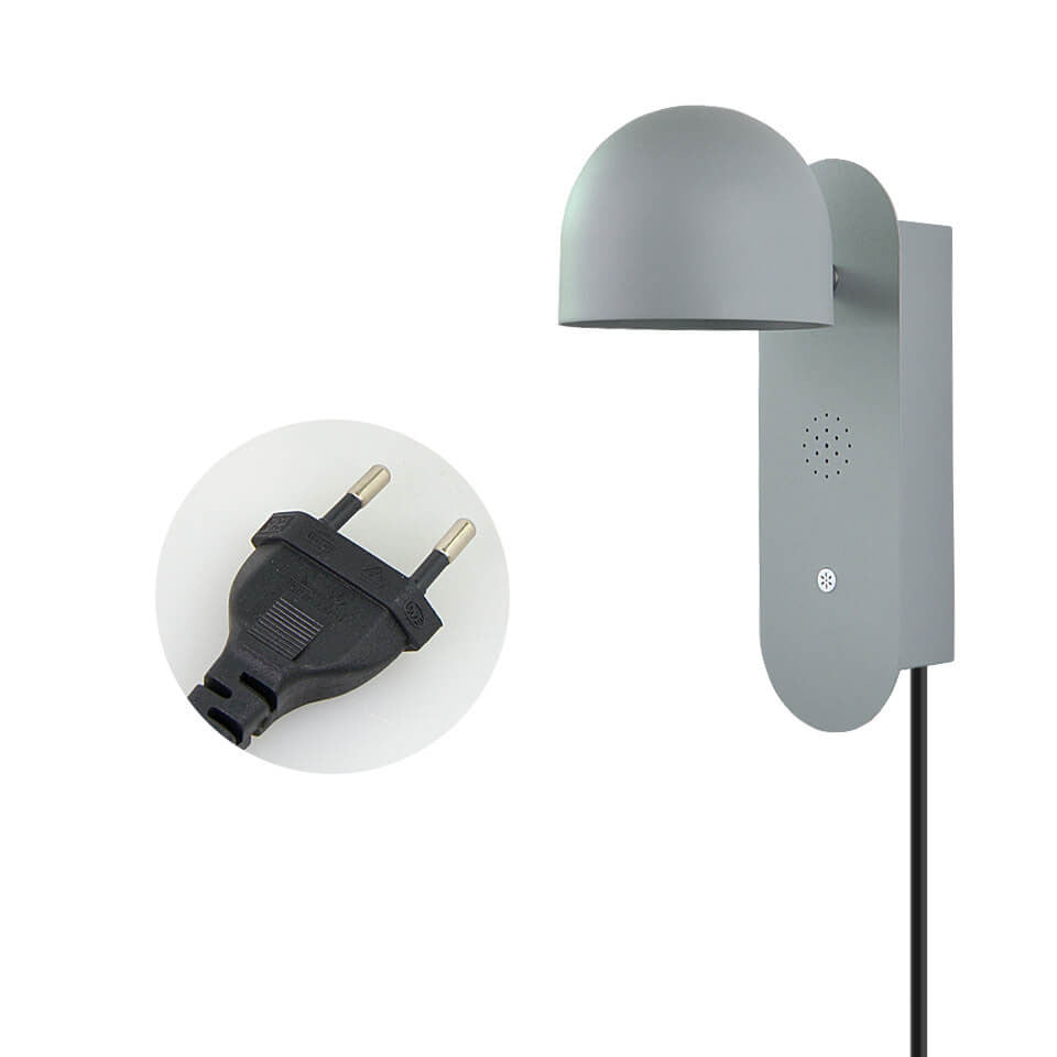 Solid Round Head Voice Control Acrylic LED Wall Sconce Lamp