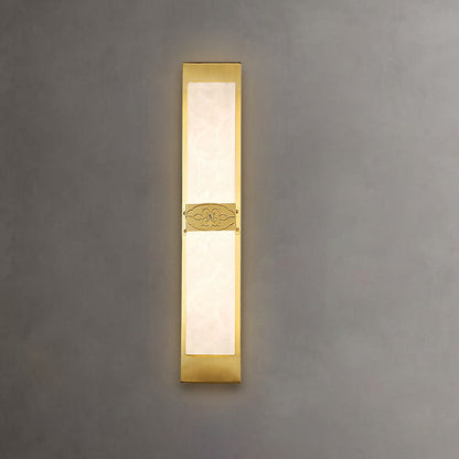 Chinese Strip Chinese Knot Cymbidium LED Wall Sconce Lamp