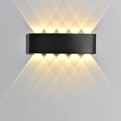 Waterproof Aluminium Iron Acrylic LED Wall Sconce Lamp