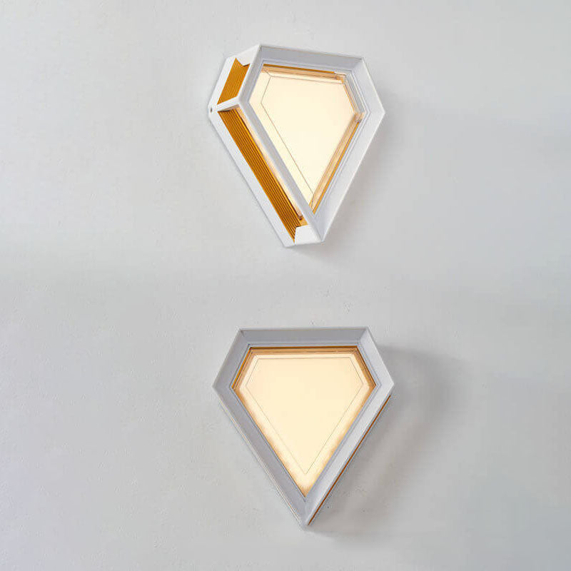 Acrylic Shape LED Outdoor Waterproof Wall Sconce Lamp