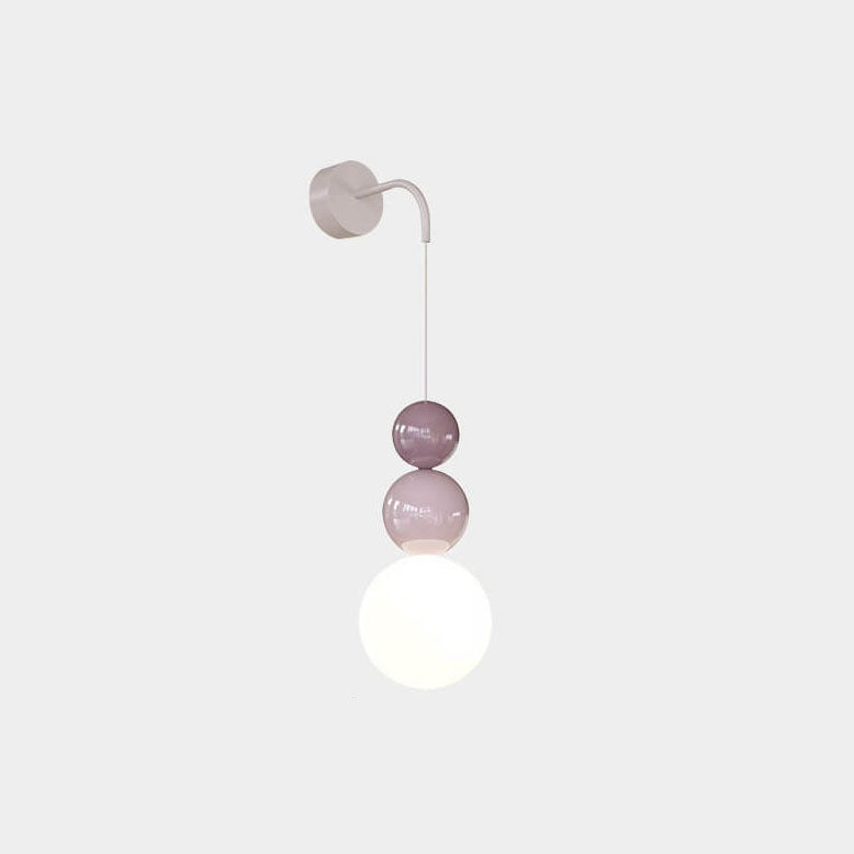 Minimalist Personality Iron Gourd 1-Light Wall Sconce Lamp
