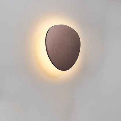 Scandinavian Round Aluminum Acrylic LED Wall Sconce Lamp