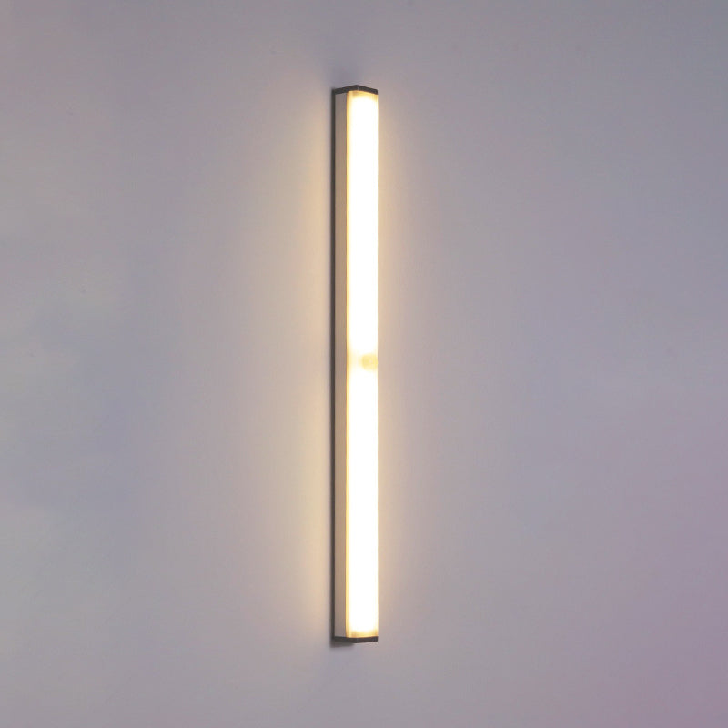 Simplicity Cylinder Aluminum Acrylic LED Wall Sconce Lamp